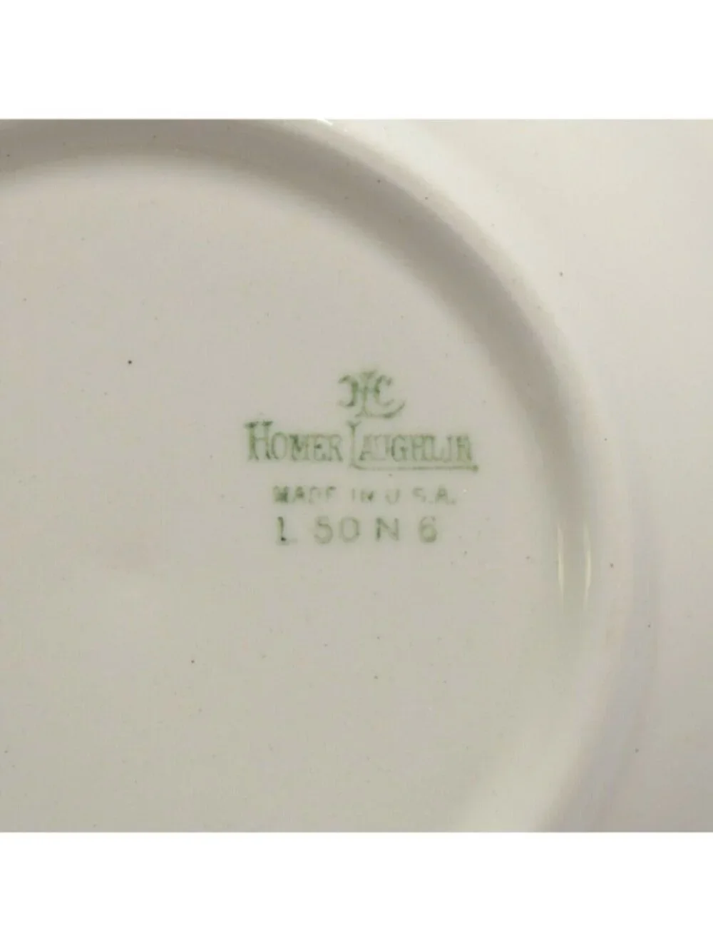 Vintage Homer Laughlin Brittany Ivy Vegetable Bowl Dark Green Leaves HLC258 9